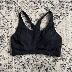 Large Black IKEEP Strappy sports bra